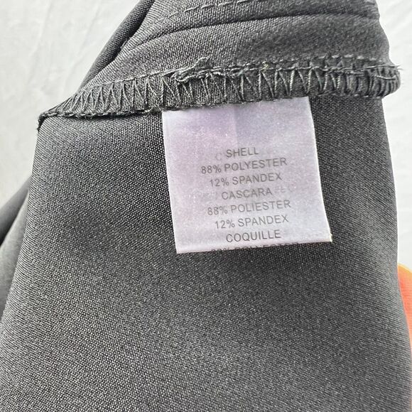 Vince Camuto Off the Shoulder Ruched Sleeveless Sheath Black Dress Size 2 /XS - Picture 9 of 9